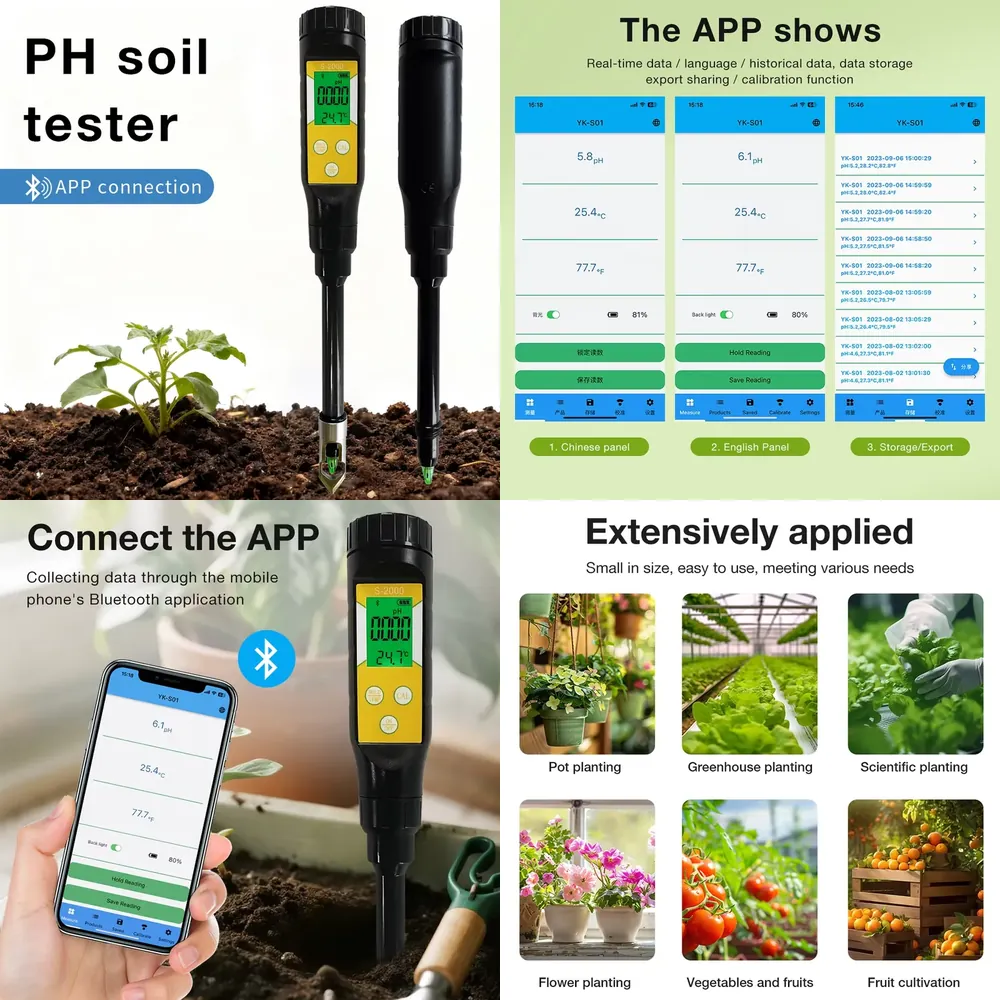 Smart Pot - Alat Ukur PH Tanah Pintar WAP01
