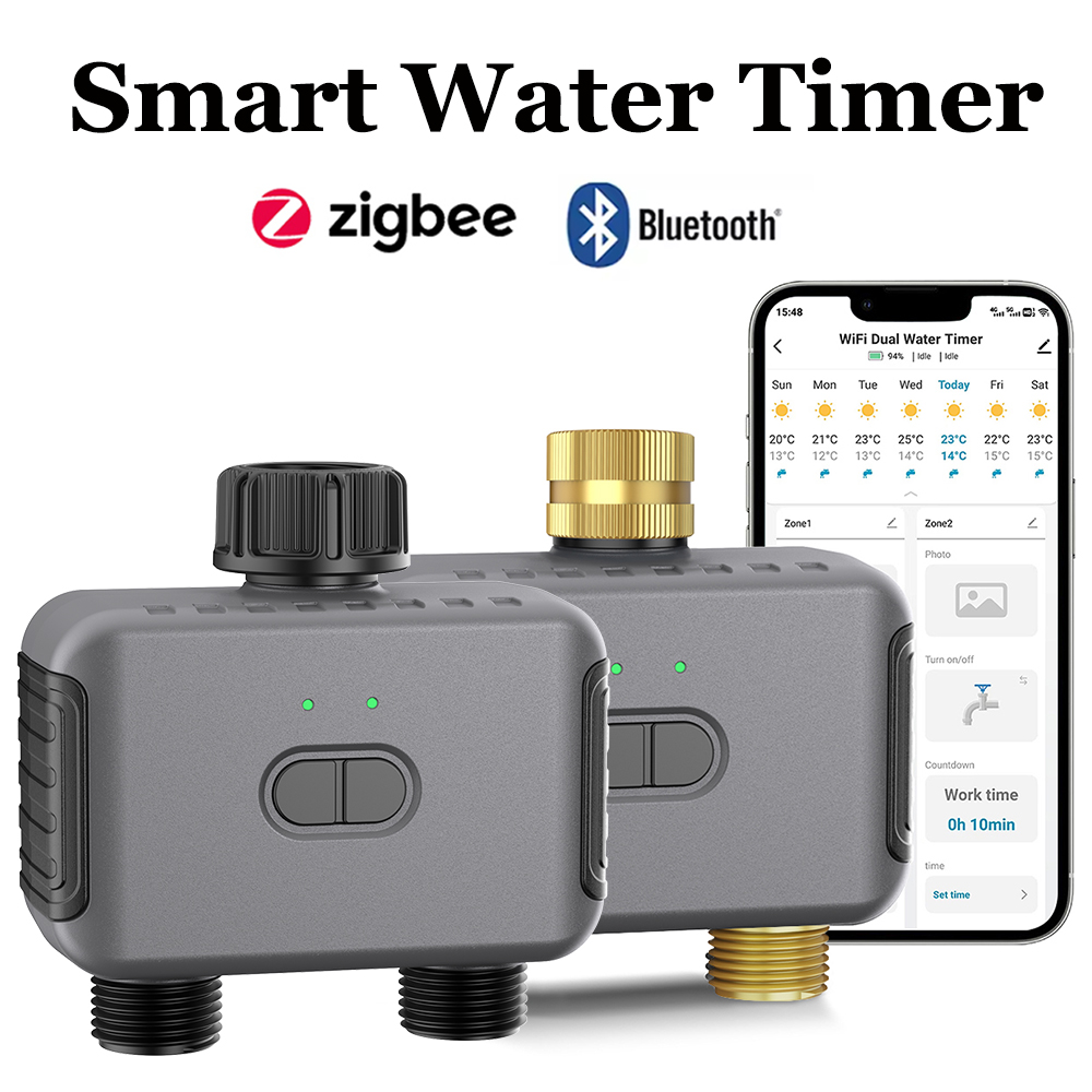 Automatic Watering - Tuya Pengatur Waktu Air Pintar Zigbee/BT