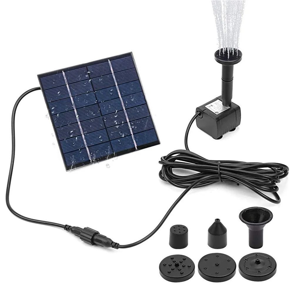 Indoor Garden Kit - Pompa Air Mancur tenaga surya Mini