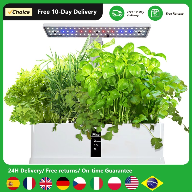 Smart Garden System - Sistem Penanaman Hidroponik Pintar 9 Pod,