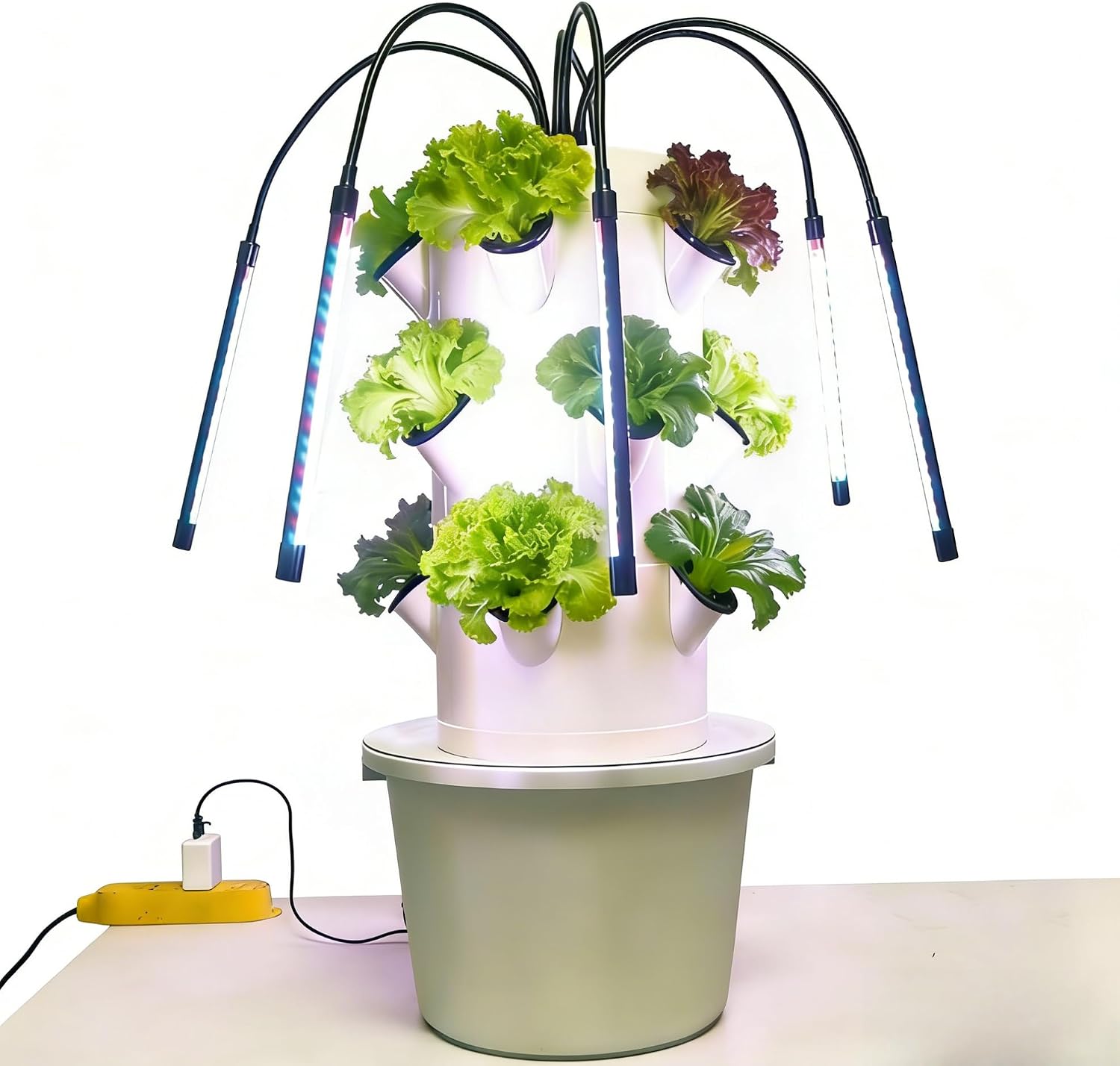 Hydroponic Tower - Sistem Penanaman Hidroponik Vertikal 3 Lapis