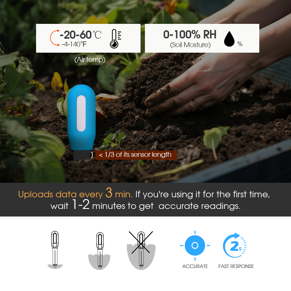 Sensor Tanah Zigbee Pintar unt - Plant Sensor ulasan dan harga