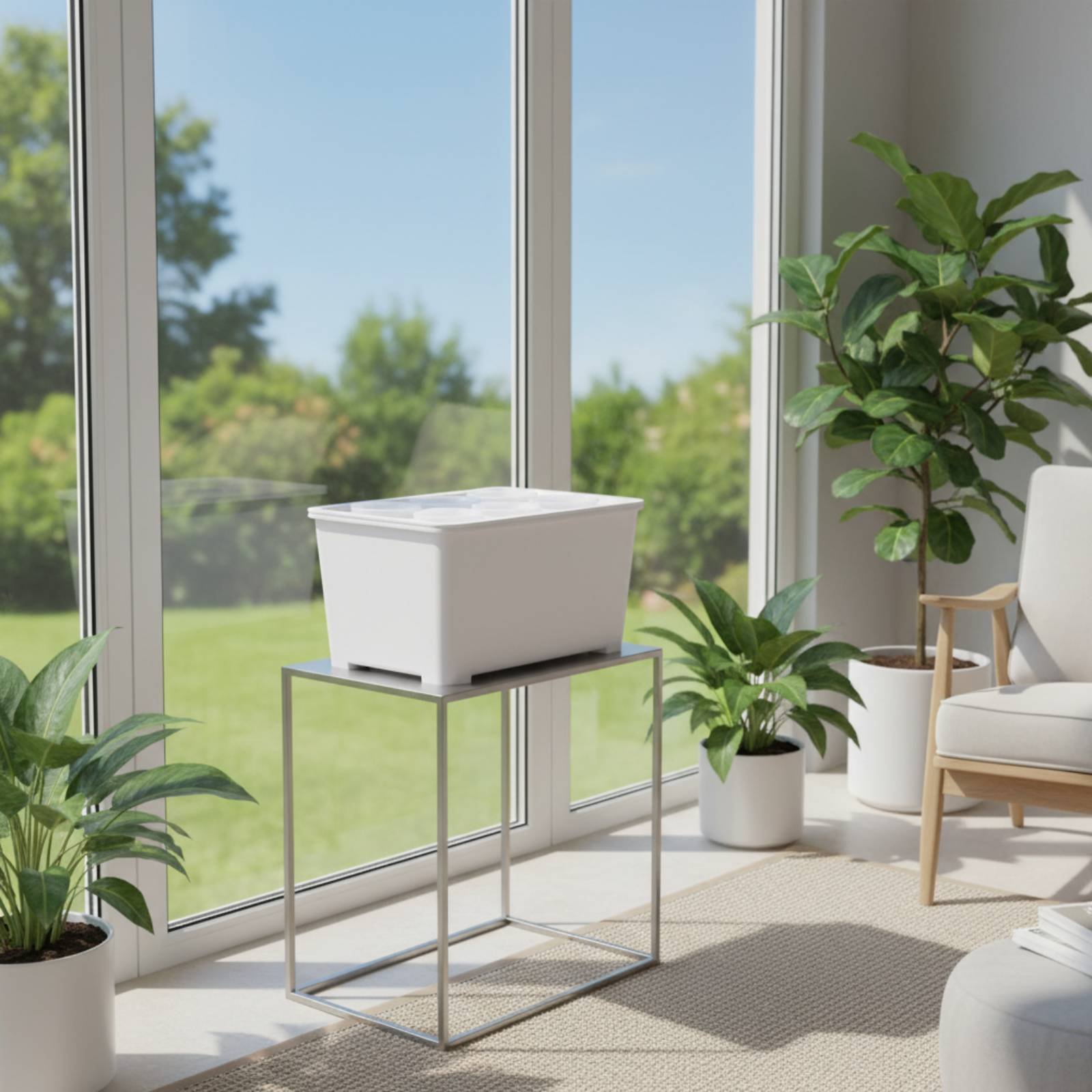 Kotak Tanam Hidroponik Ramah S - Hydroponic Grow Pod ulasan dan harga