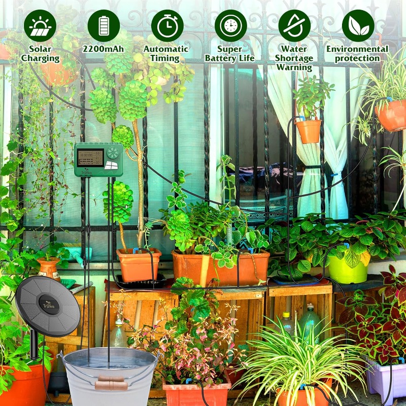 Peralatan irigasi tenaga surya - Plant Sensor ulasan dan harga