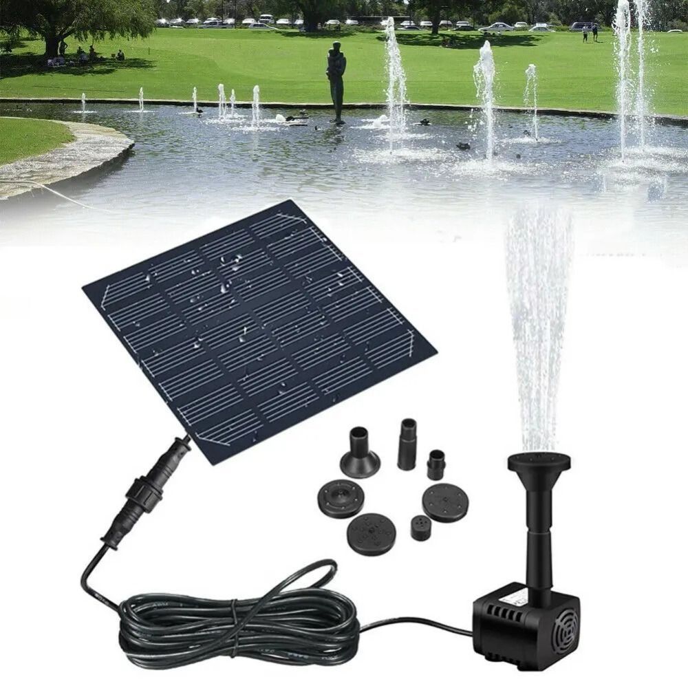 Pompa Air Mancur tenaga surya  - Indoor Garden Kit ulasan dan harga