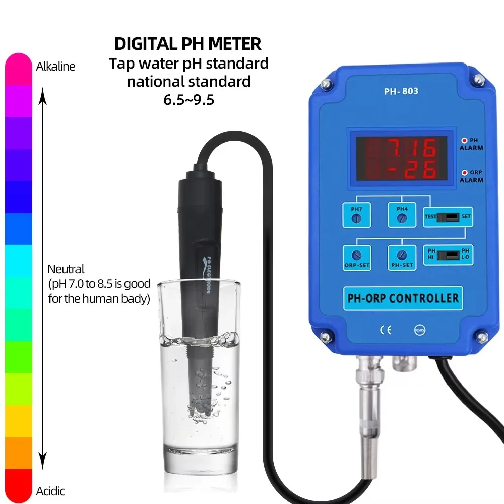 PH-803 Pengontrol Digital 2&1  - Plant Monitor ulasan dan harga