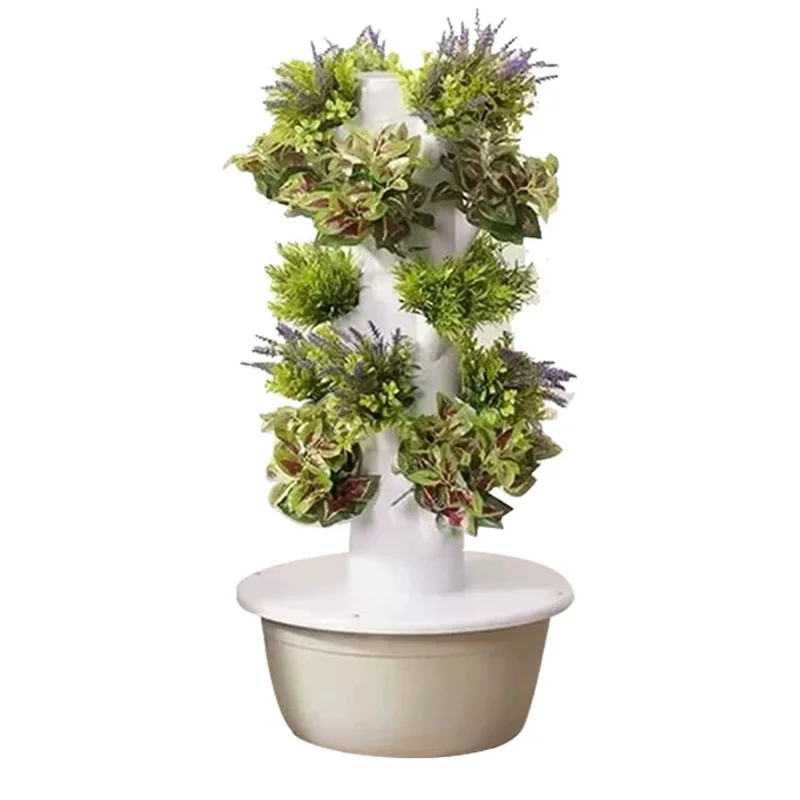 Sistem Kit Pertumbuhan Hidropo - Hydroponic Tower ulasan dan harga