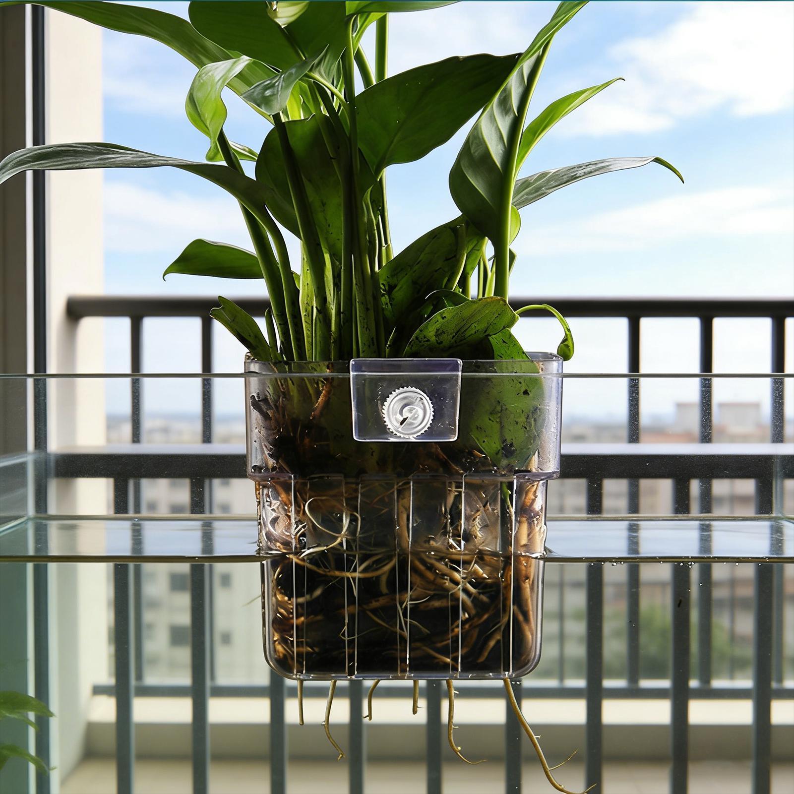 Pot Gantung Transparan untuk A - Hydroponic Grow Pod ulasan dan harga