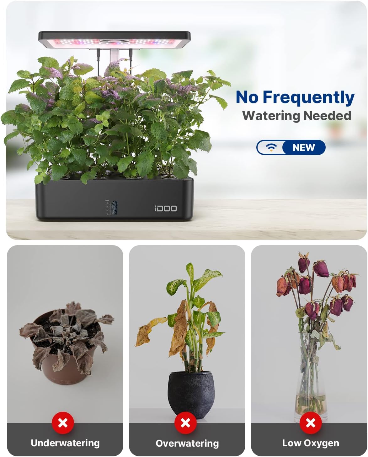 Sistem Penanaman Hidroponik Wi - Hydroponic Grow Pod ulasan dan harga