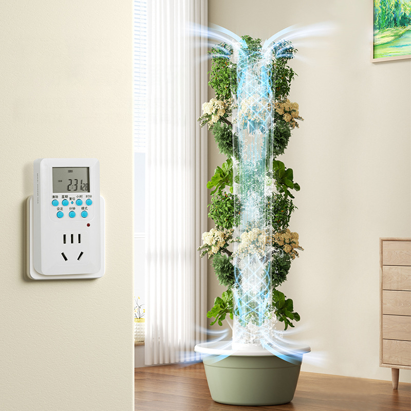 Dengan Led Lampu Tumbuh Pohon  - Hydroponic Tower ulasan dan harga